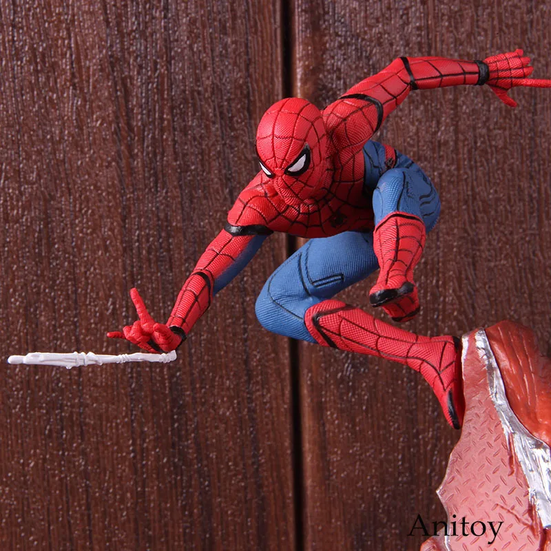 Marvel Comics Super Heros Человек-паук 1/10 Статуя Фигурка Коллекционная Фигурка Spriderman фигурка модель игрушки