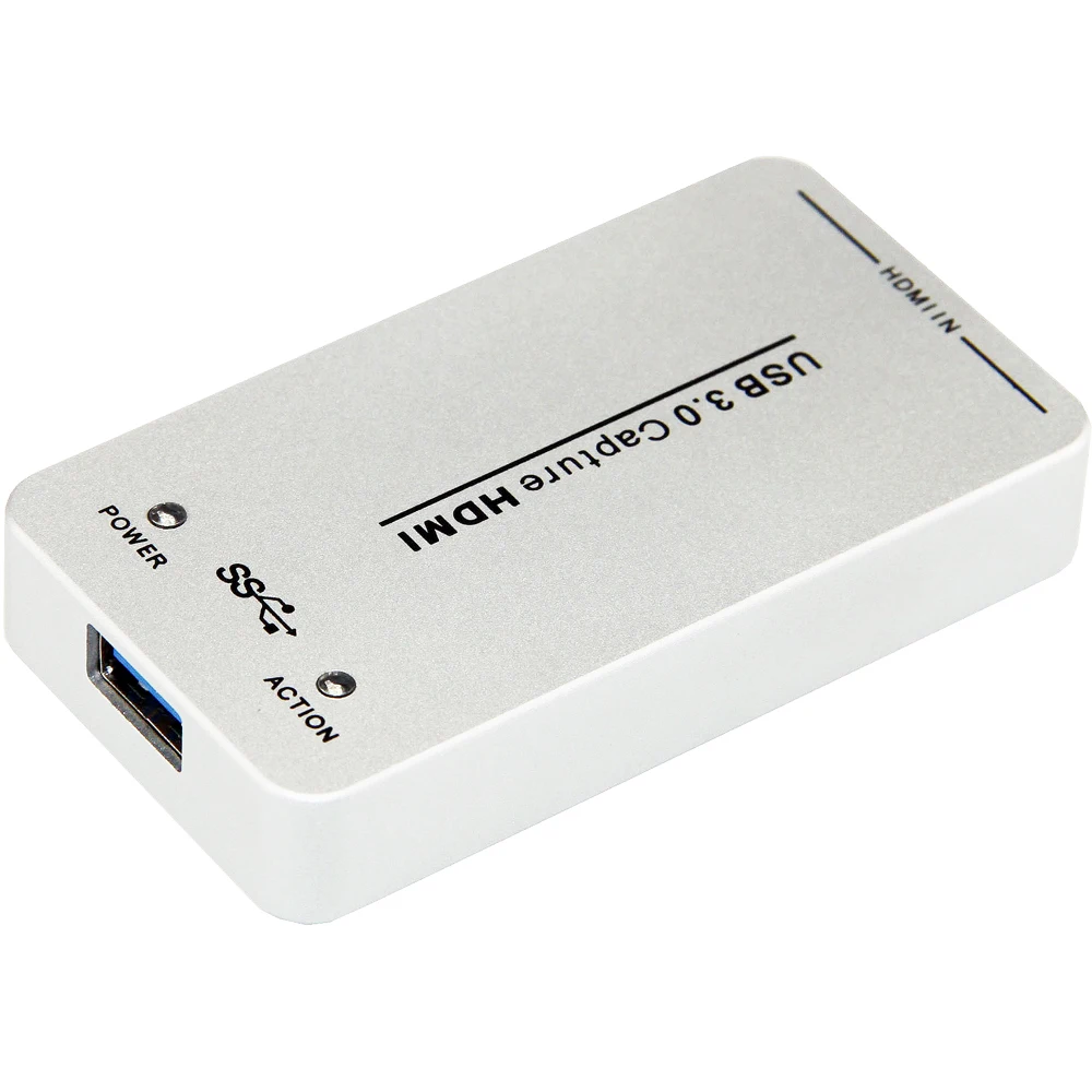 Карта видеозахвата 1080P 60fps UVC с бесплатным драйвером HDMI ЗАХВАТ USB поддержка USB3.0/USB2.0