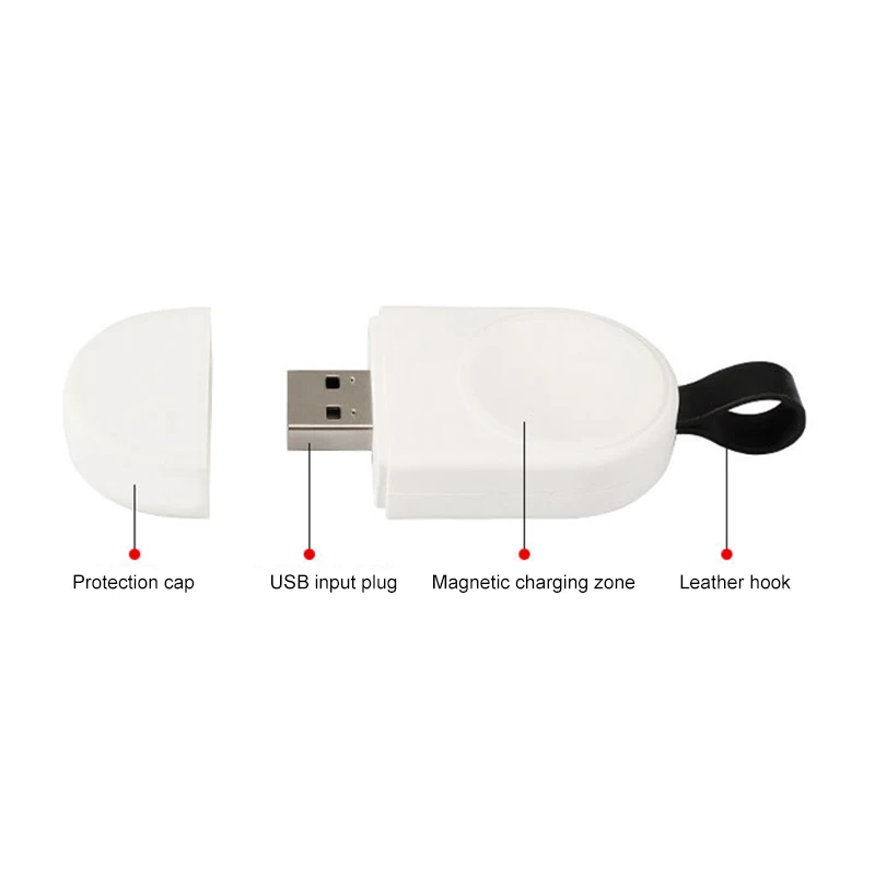 USB Смарт часы портативное наружное мини зарядное устройство Быстрая зарядка зарядное устройство Беспроводная зарядка база для IWatch 1 2 3 4 адаптер док-станции