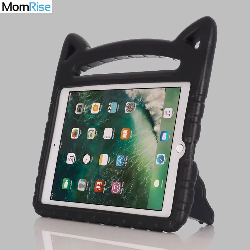 Падение противоударный чехол для Apple iPad 9,7 /Air/6th поколения Чехол дети Безопасный EVA пены защитный чехол для планшета стойка с ручкой