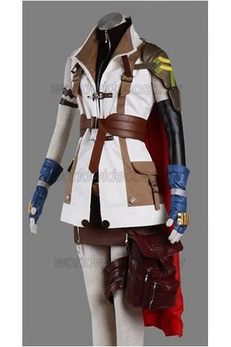 Final Fantasy XIII костюм для косплея молния Бесплатная доставка на Хэллоуин и