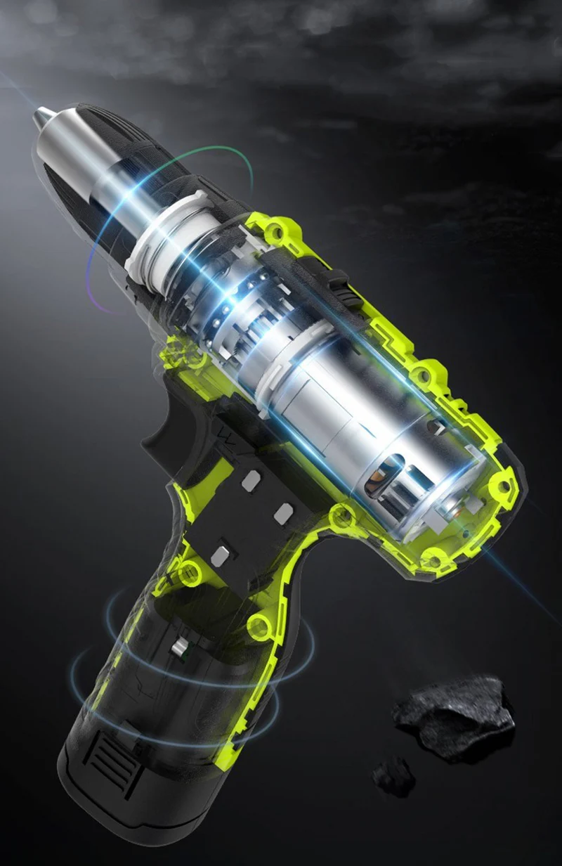 

12V 16.8V 25V Electric screwdriver Lithium Battery Cordless Electric Drill Screwdriver Rechargeable Power Tools