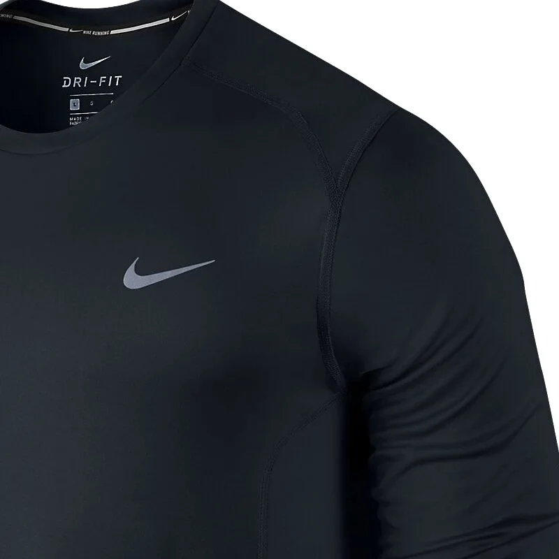 Оригинальное новое поступление NIKE AS M NP TOP LS COMP мужские футболки с длинным рукавом