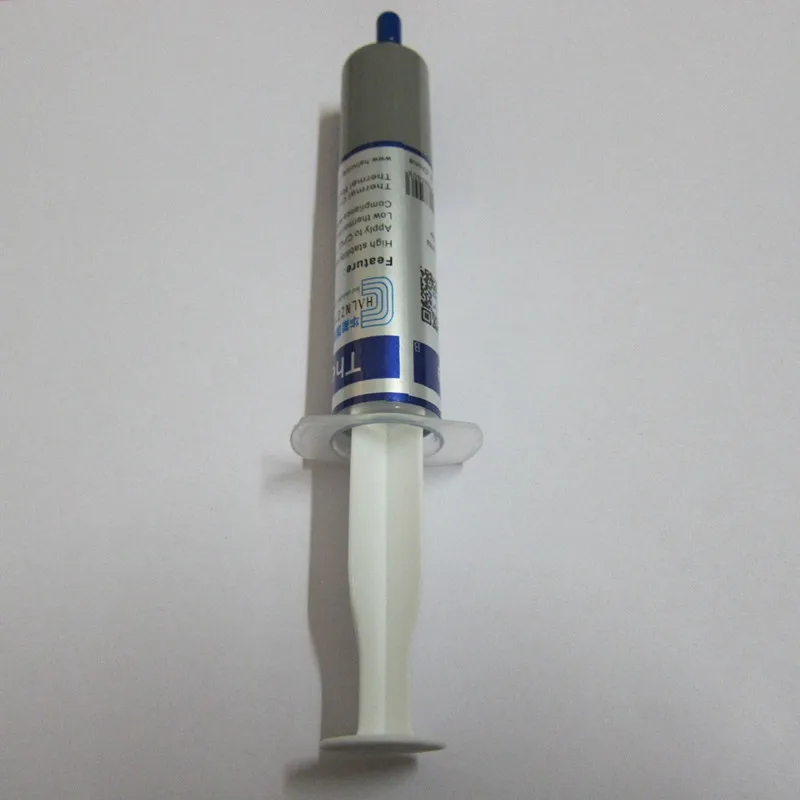 Горячая распродажа! Термопаста силиконовая серого цвета с добавлением серебра