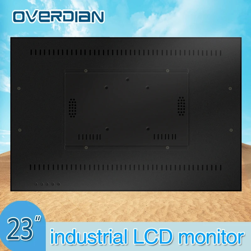 Промышленный контрольный монитор с интерфейсом VGA/DVI 23 дюйма 1920*1080 вешалка