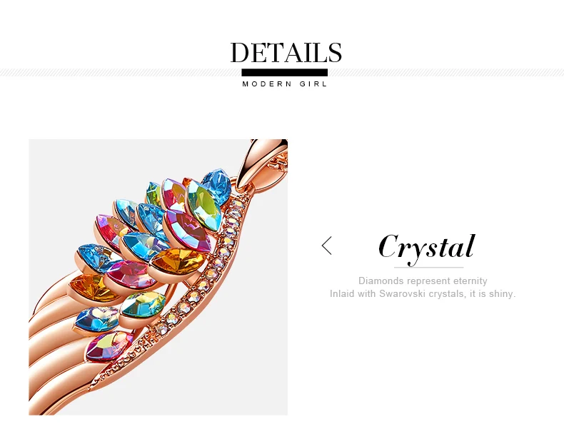 CDE, женское золотое ожерелье, ювелирное изделие, украшенное кристаллами Swarovski, Женские Ювелирные украшения, золотая птица, подвеска, ожерелье, подарок