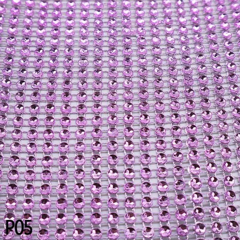 Purple 1 ярд серебряные стразы сетка обертывание Bling сетка-рулон с алмазами лента Кристалл лента Торт обертывание сетка Декор на день рождения свадебные поделки «сделай сам» - Цвет: Purple
