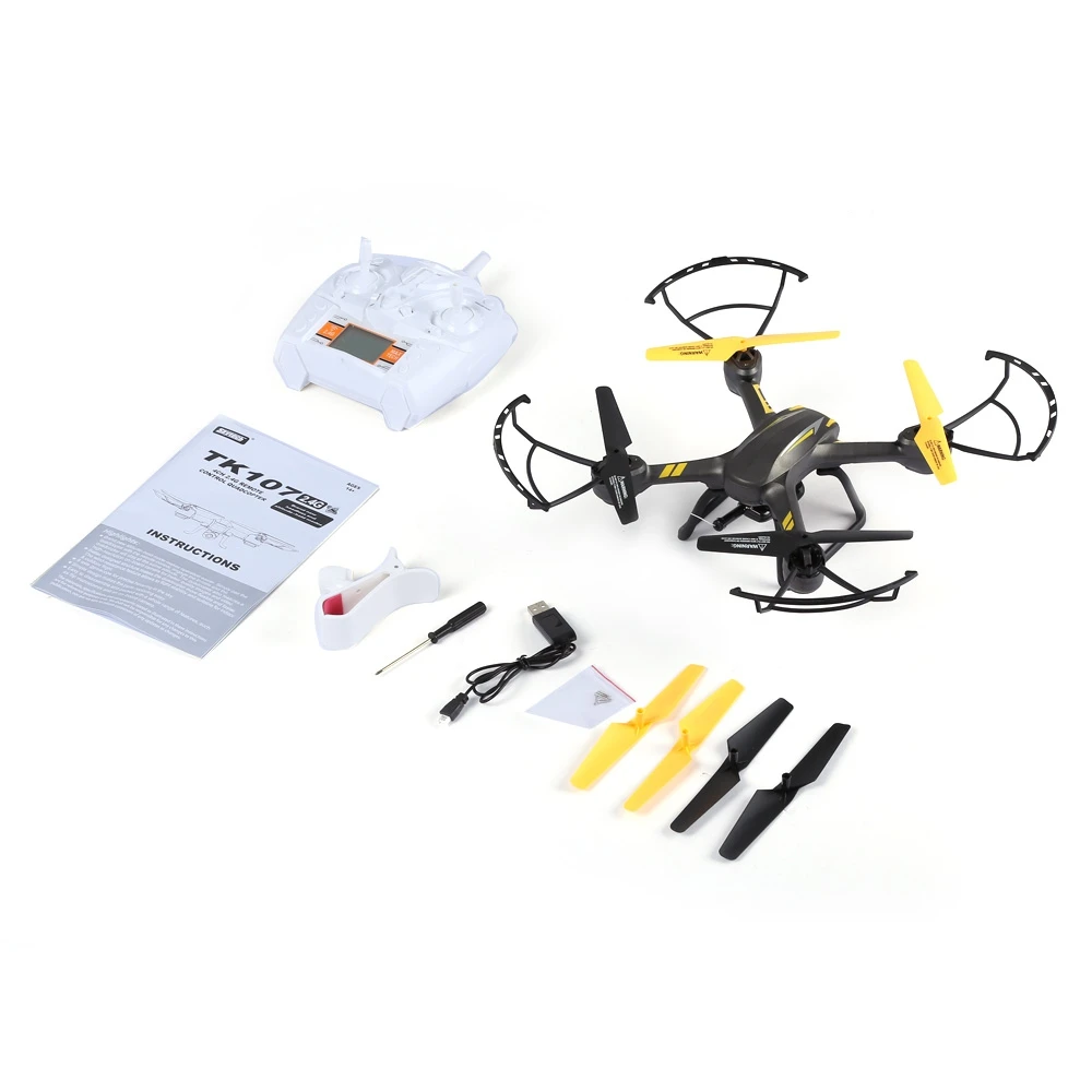 TK TK107W WIFI FPV HD 2.0MP Camera 2.4GHz 4CH 6 Axis Gyro Quadcopter Height Holding | Игрушки и хобби