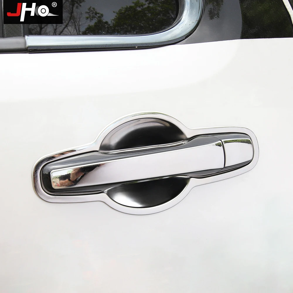 JHO нержавеющая сталь Наружная дверная ручка Накладка для- Ford Explorer Sport Limited Platinum автомобильные аксессуары