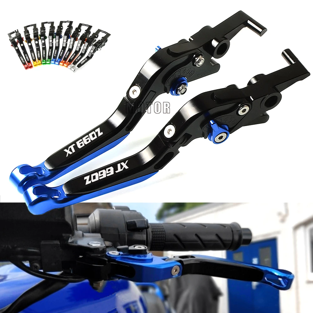 Для YAMAHA XT 660 Z 660Z XT660 XT660Z 2004-2017 рычаги тормозного сцепления Мотоцикл CNC Регулируемая