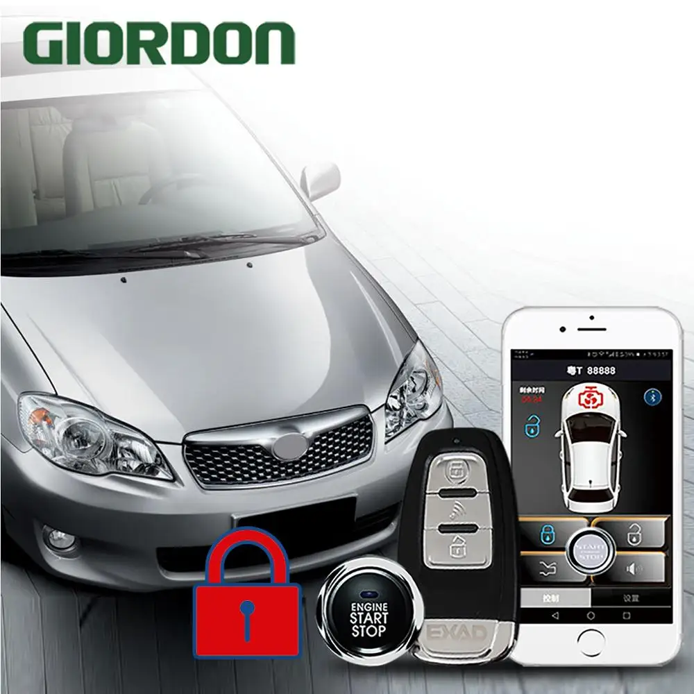 Джордон Королла 2011 Автомобильные аксессуары без ключа удобная система доступа PKE