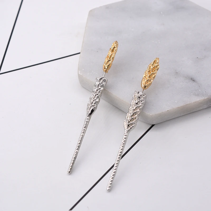 New Design Quality Charm Girl Hot Popular Crystal Fashion Wheat String Long Dangle Earrings for Women Best Gifts | Украшения и