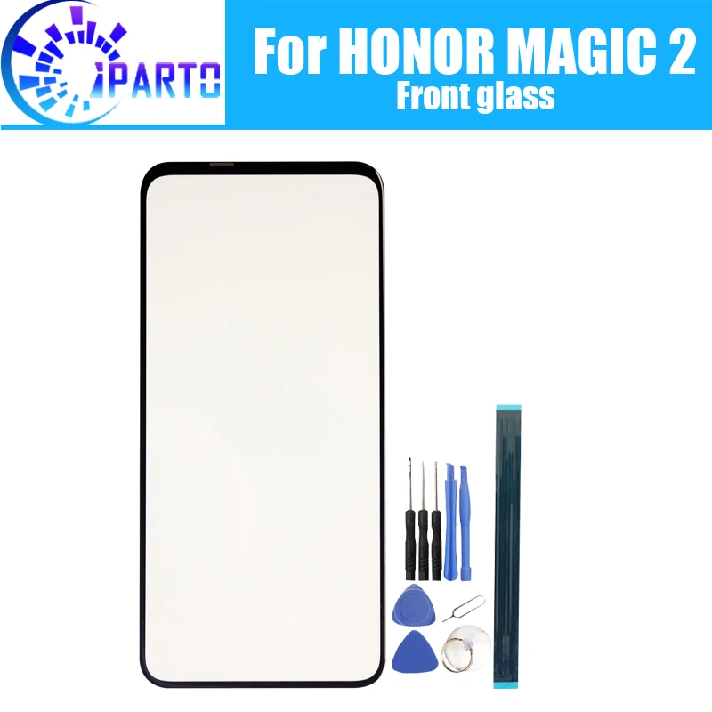 Переднее стекло для Huawei Honor MAGIC 2 100% оригинальное переднее Сенсорное внешний