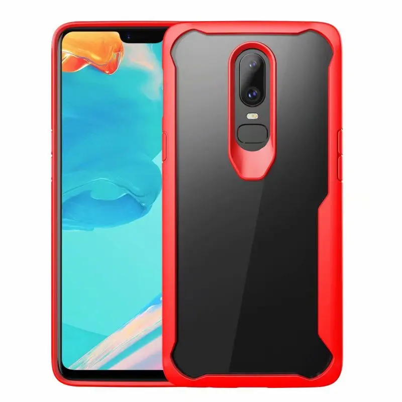 Чехол Oneplus 6, противоударный Прозрачный чехол для телефона OnePlus 5 T 5, мягкий силиконовый чехол из ТПУ, защитный чехол для One plus 6 6 T