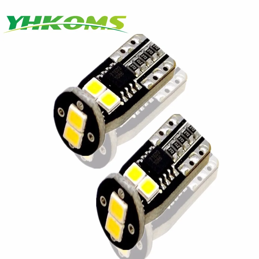 4 шт. автомобильные светодиодсветодиодный лампы YHKOMS T10 W5W 192 168 SMD 2835 6000 К 12 В |