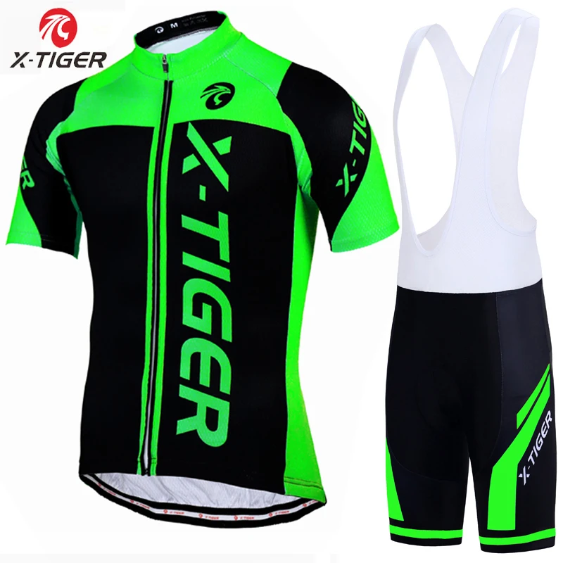 X-Tiger, полиэстер, профессиональный комплект Джерси для велоспорта, MTB, одежда для велоспорта, спортивная одежда для велоспорта, одежда для велоспорта, Майо, Ropa Ciclismo, комплект для велоспорта - Цвет: Bib Cycling set