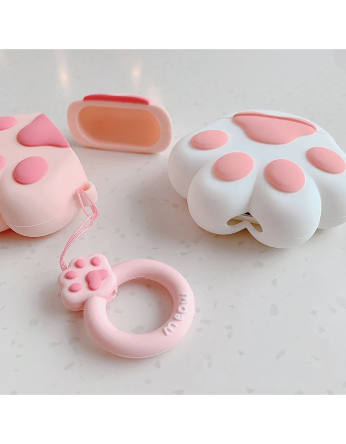 GlamPhoneCase милый кошачий коготь Airpods1/2 поколение защитный чехол Apple беспроводная