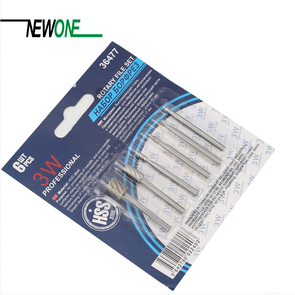 Мини-сверла из быстрорежущей стали Dremel набор роторных инструментов Dremel инструменты для резьбы по дереву набор инструментов 6 шт. Dremel аксессуары