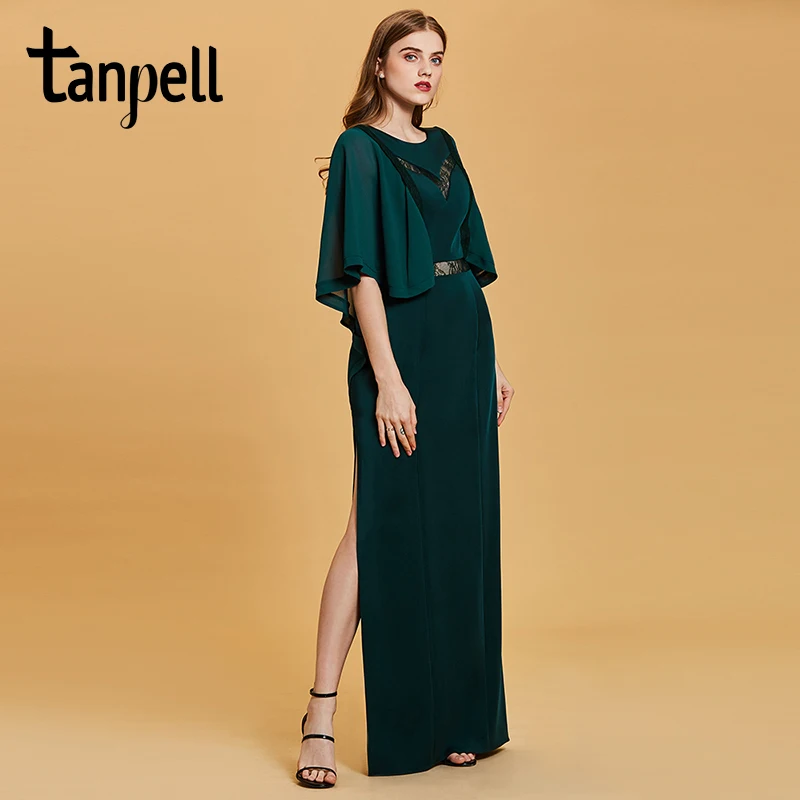 Tanpell Модные Вечерние Платья Плюс Охотник Совок трапециевидной длины платье
