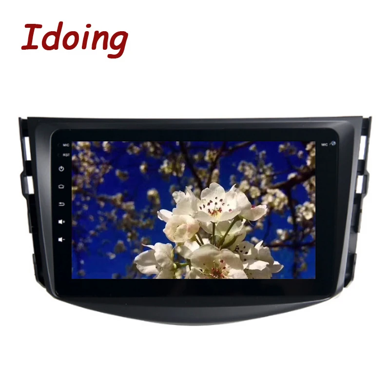 Idoing 2Din 8 &quotАвтомобильный gps плеер Android8.0/7 1 для Toyota RAV4 09 12 ядерный 4 Гб ОЗУ 32 ПЗУ Авто