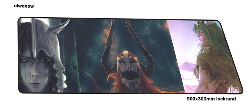 BLEACH Коврик для мыши 900x300x2 мм заказной игровой коврик для мыши геймерский коврик Персональный Игровой Компьютерный стол padmouse коврики для игровой клавиатуры - Цвет: Size 900x300x2mm