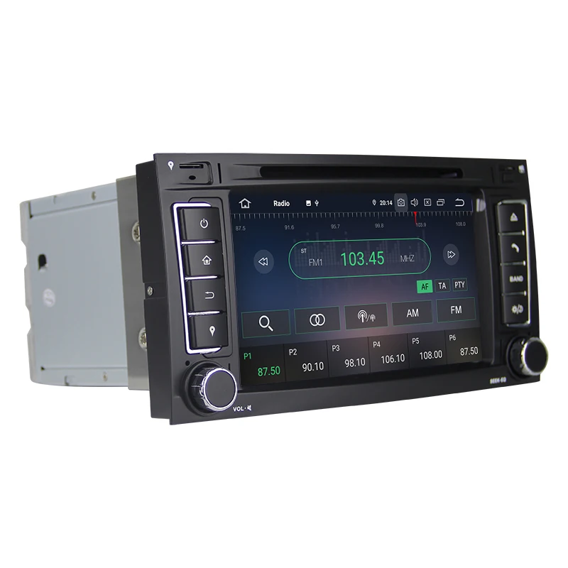 KSAOTU 7 &quotDAB + 4G Android 9 0 автомобильный DVD плеер SD GPS для VW Touareg T5 Multivan | Автомобили и