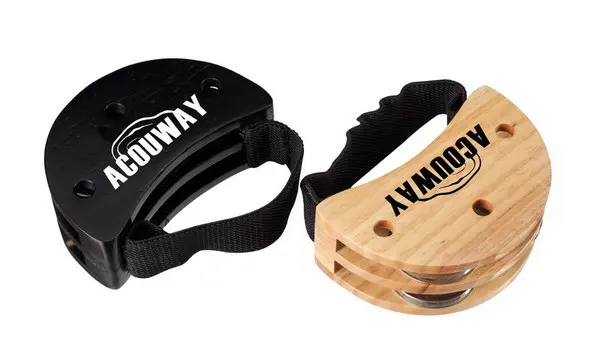 Acouway эллиптический Cajon Drum Box Companion аксессуар черный цвет ноги Jingle бубен для ручных