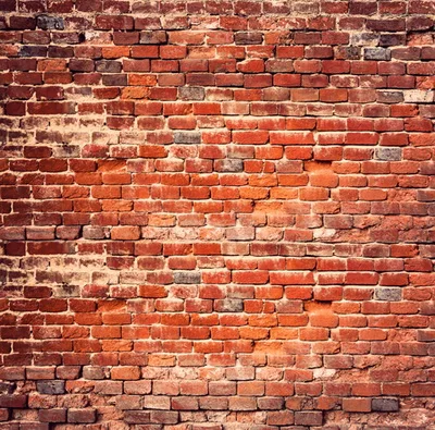 Тканевый фон для фотосъемки новорожденных HUAYI с изображением красной кирпичной