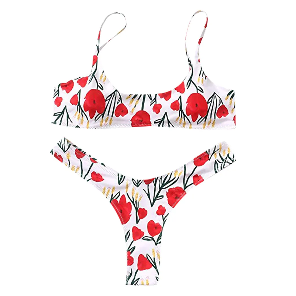 Бандо Бандаж Бикини Набор пуш ап бразильский купальник пляжная одежда с