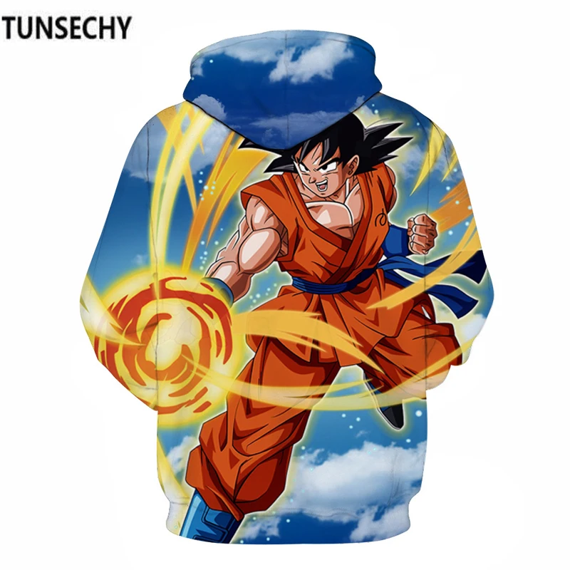 TUNSECHY 2018 одежда для отдыха с изображением стрекозы sun wukong vegeta осенняя капюшоном и