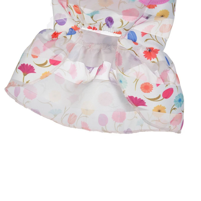 Свадебные кружевные платья с бантиком для домашних питомцев собак щенков летняя