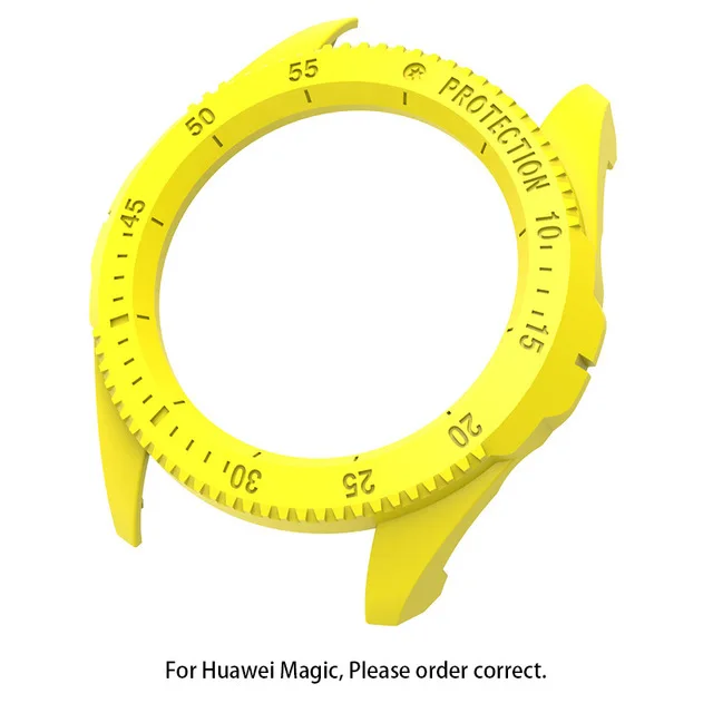 Magic-yellow Пластиковый чехол с покрытием из поликарбоната для huawei Watch GT SIKAI, защитный чехол для часов huawei Honor Magic Smart Watch - Цвет: Magic-yellow