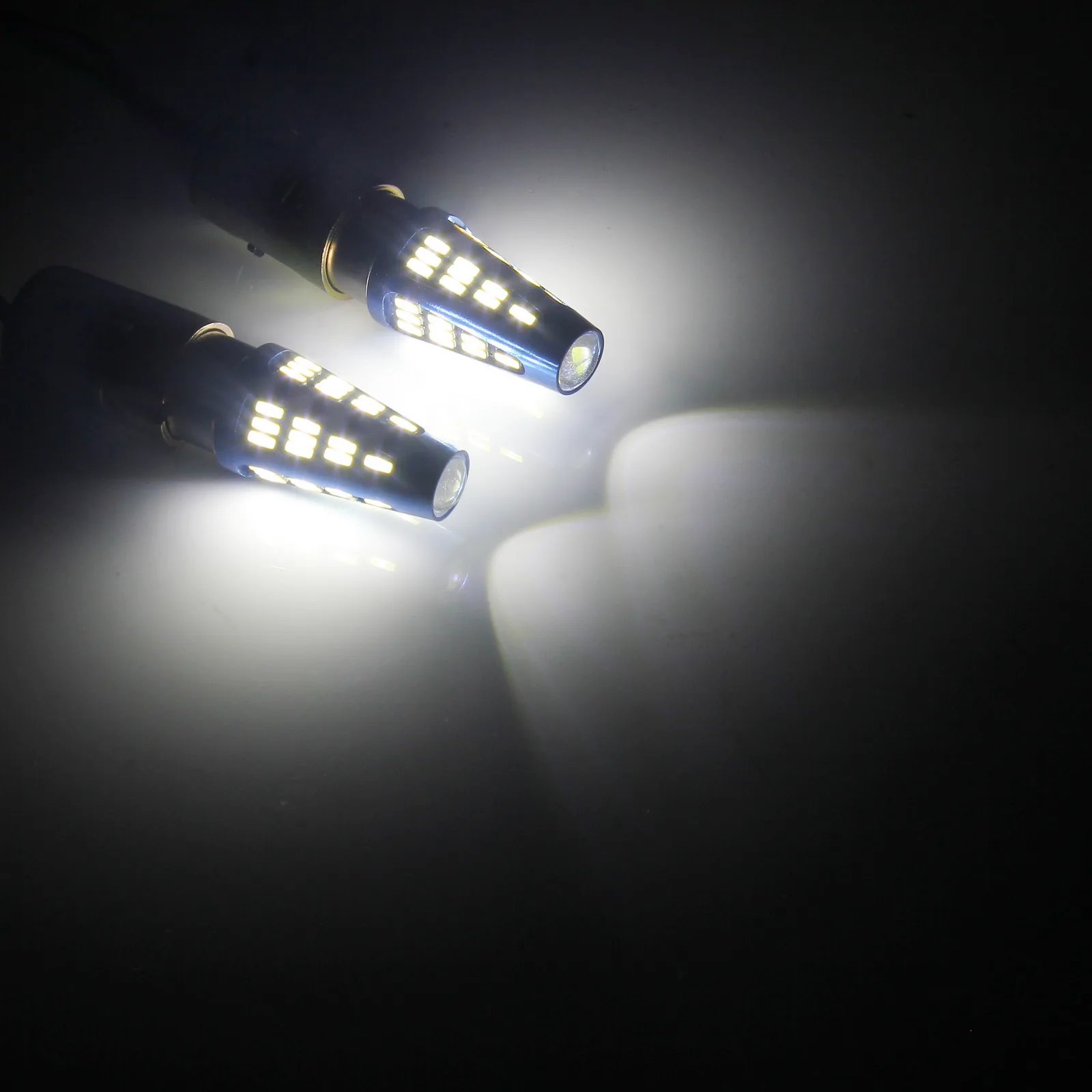 ANGRONG 2x380 P21/5W 1157 BAY15d светодиодный светильник 5W 48 SMD обратный резервный дневной