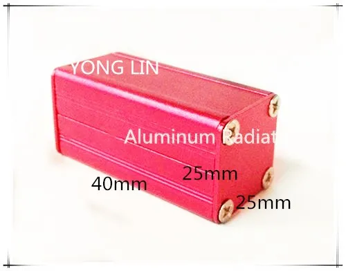 5 шт. коробка usb 25*25-40 мм корпус лазера/алюминиевый корпус/чехол для мобильного
