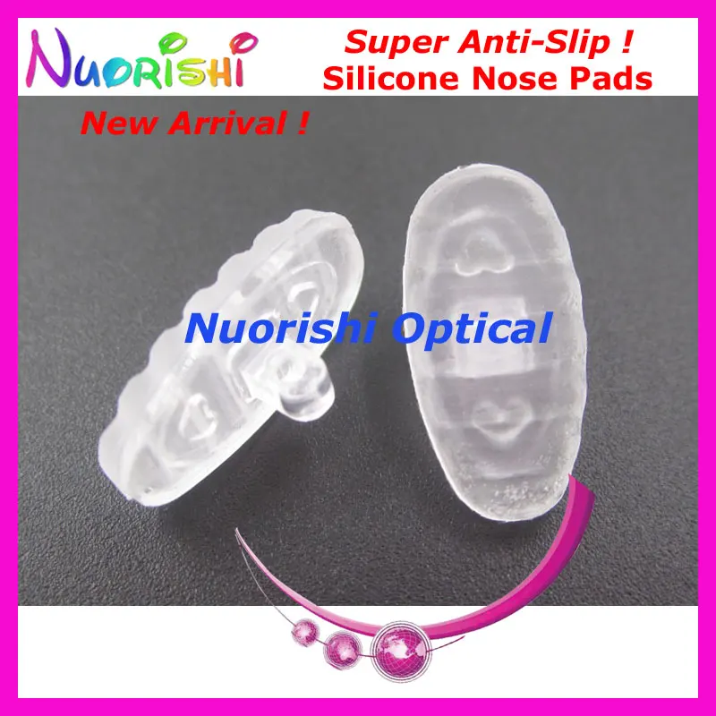2000pcs Si3014 Super Anti Slip Glasses Eyewear Eyeglass Silicone Nose Pads Free Shipping