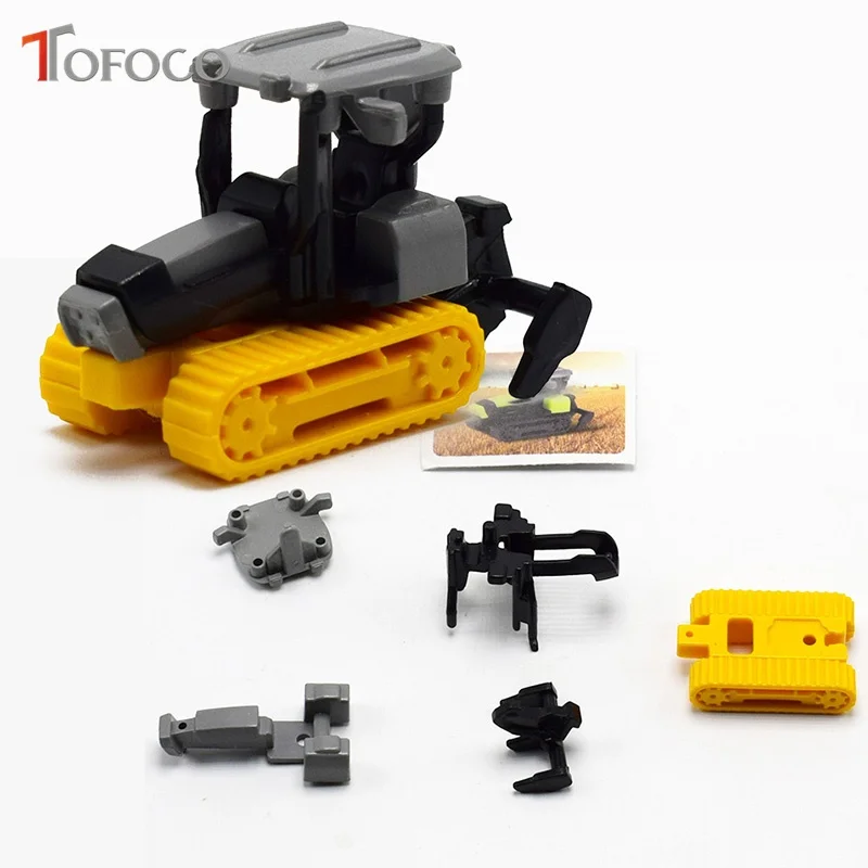 TOFOCO 1 шт. Супер Мини DIY сельскохозяйственная техника для сборки трактор инженер