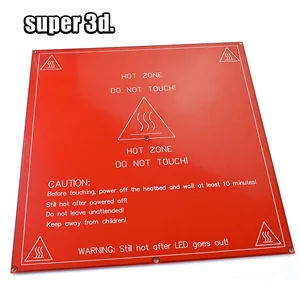 Подогреваемая платформа MK2B Ultrabase PCB MK2 B, стеклянная панель с поддержкой 214 мм x 214 мм 12 В 24 В, Модернизированная для 3D-принтера RepRap