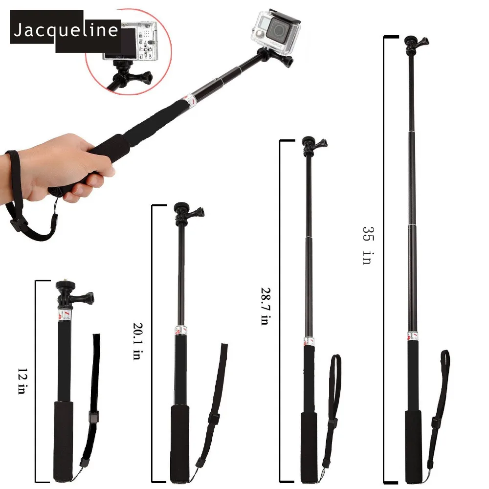 Набор аксессуаров Jacqueline для селфи с зажимом телефона Gopro hero 6 5 4 3 + SJCAM Xiaomi yi EKEN|for gopro