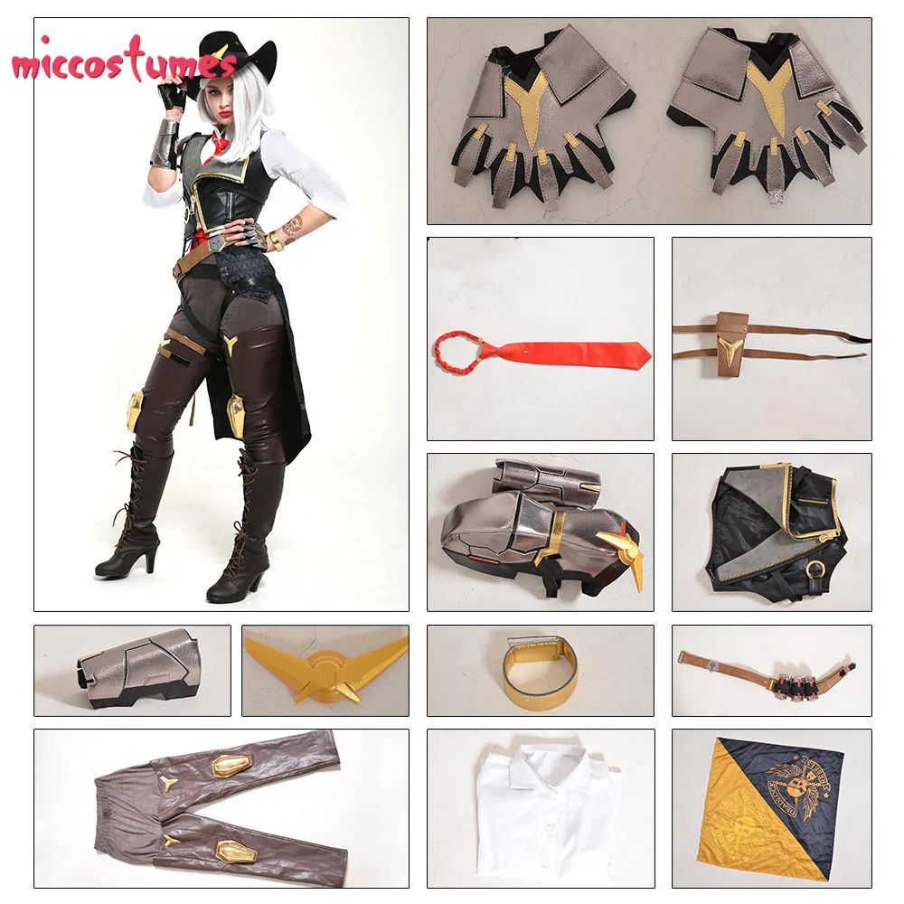 Женский костюм для косплея Ashe The Viper Хэллоуина|Игровые костюмы| |