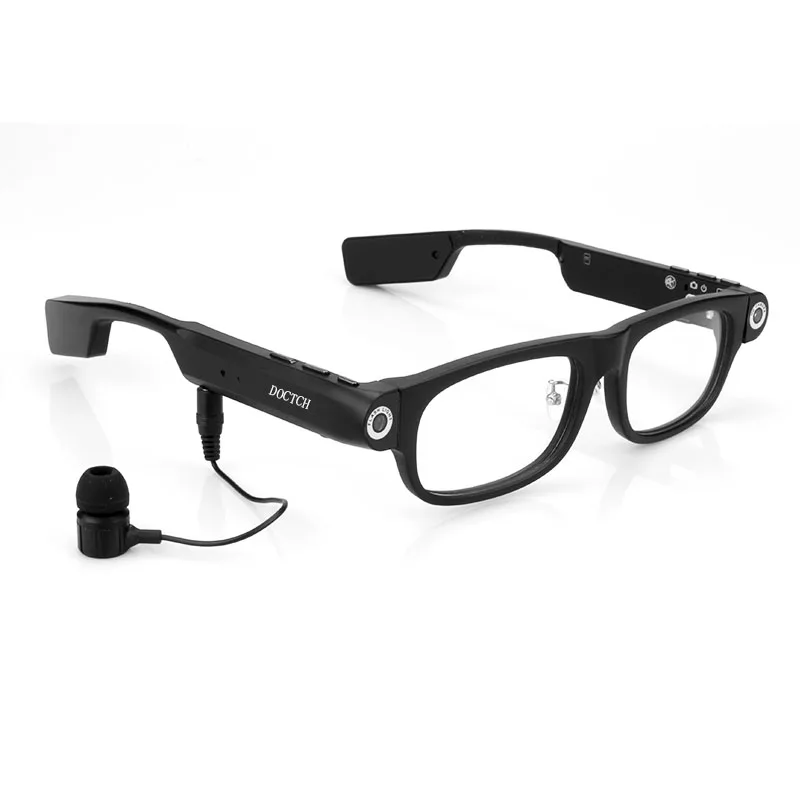 Оригинальные смарт видео очки DOCTCH 1080P HD встроенный bluetooth Wi Fi камера поддержка