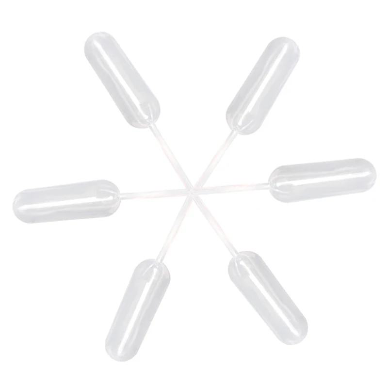 

50pcs 4ml Disposable Plastic Squeeze Transfer Pipettes Dropper Pipettes For Silicone Mold UV Epoxy Resin Craft Jewelry Making