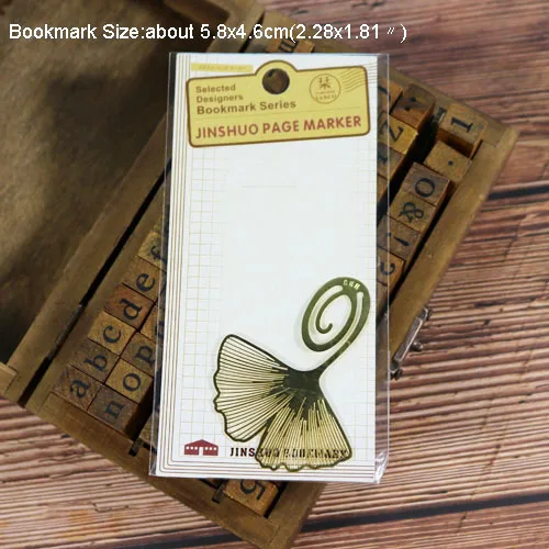 5pcs Ginkgo biloba 5 шт золотые металлические закладки хорошие счастливые перьевые закладки Цветочные листья вечерние украшения Рождественские подарки книжные маркеры Вечерние - Цвет: 5pcs Ginkgo biloba