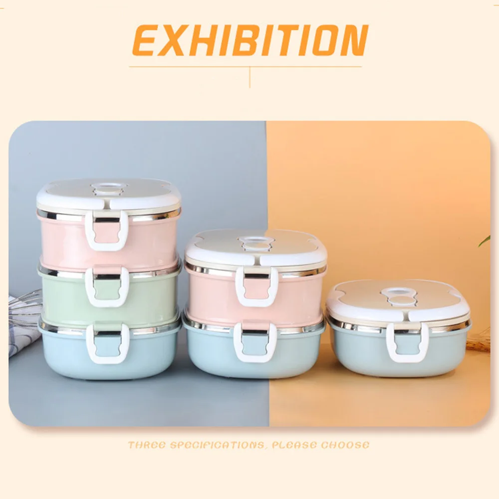 Портативный изолированный термос Bento lunch box контейнер для хранения продуктов из