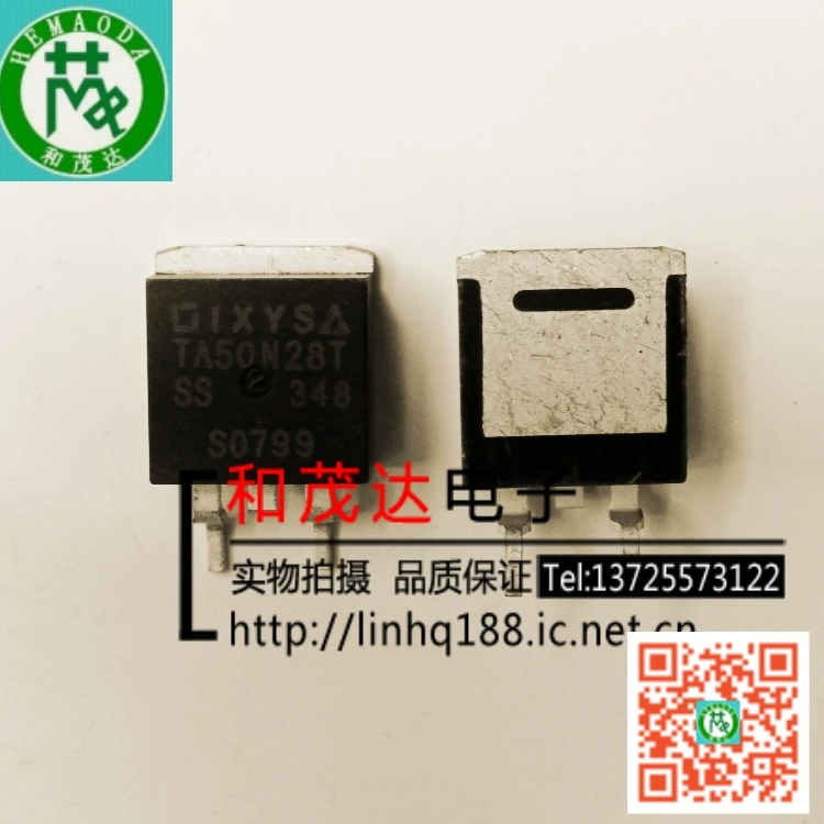 

Оригинальный Новый 5 шт./IXTA50N28T 280 В 50A TO-263 TO263