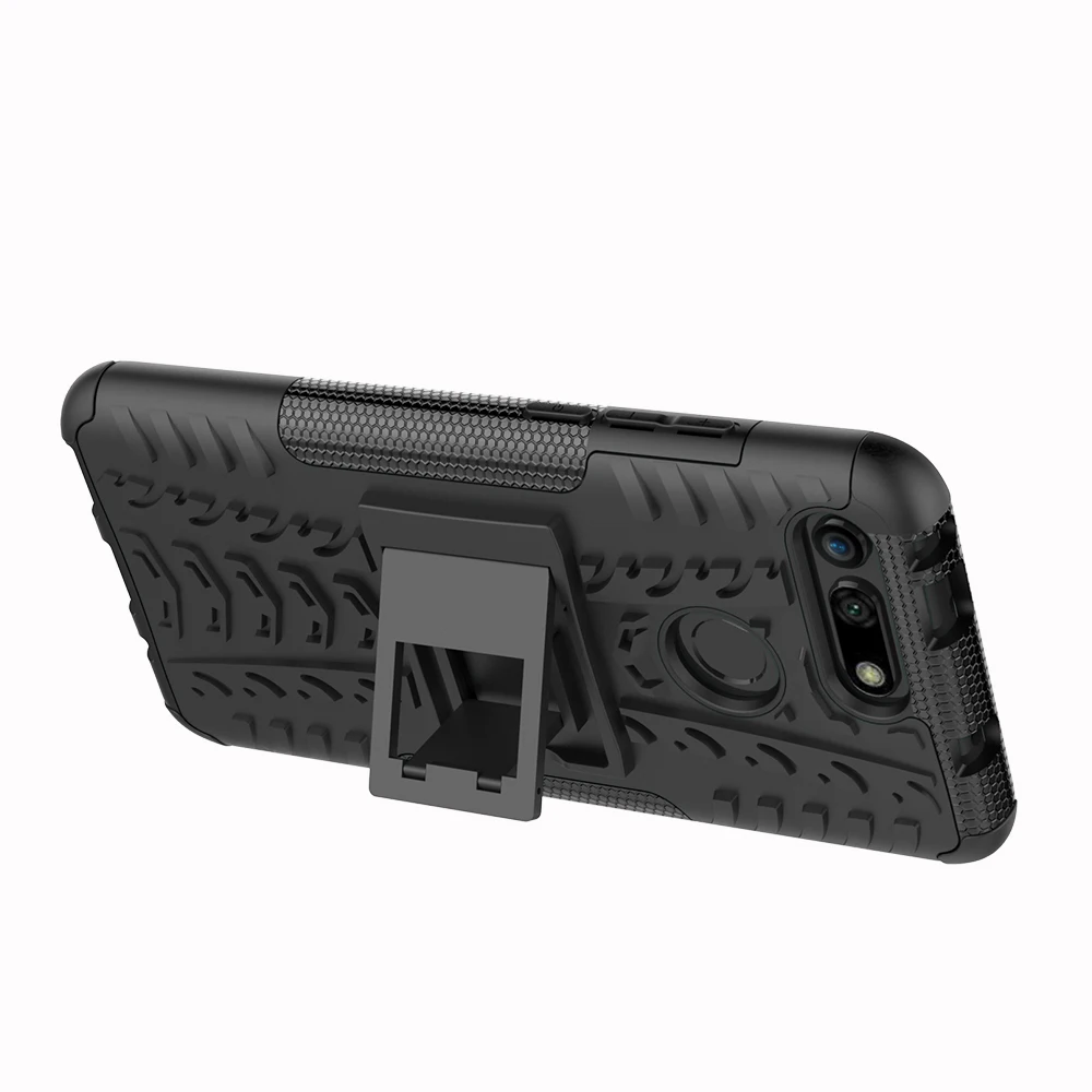 Армированный чехол для Honor V20 Huawei 6 4 дюйма повышенной прочности гибридная броня