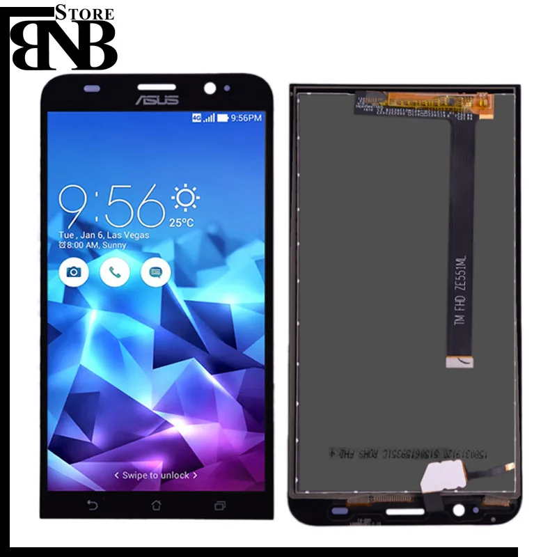 5 ''lcd для ASUS Zenfone 2 ZE551ML ZE500CL ZE550KL ZE500KL ЖК-дисплей и кодирующий преобразователь