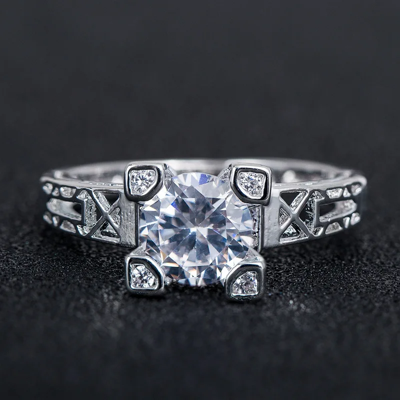Модные украшения Кубический Кольцо из циркония для женщин Anillos Fancinating невесты