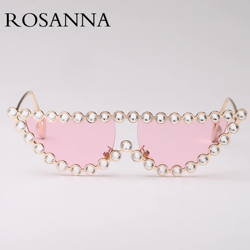 Брендовые роскошные солнцезащитные очки высокого качества ROSANNA новинка 2019