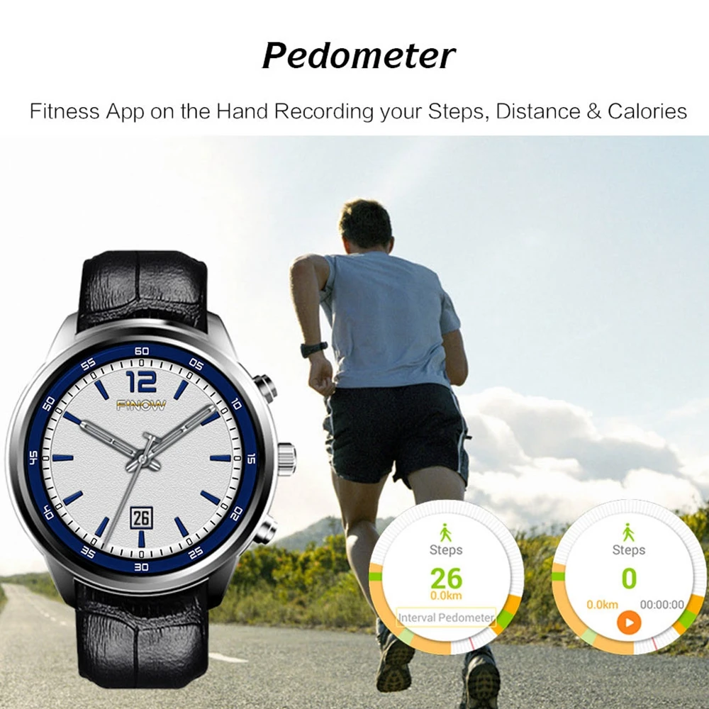 Finow X5 Air 3g Relogio Inteligente MTK6580 поддержка gps музыкальный плеер календарь Шагомер монитор частоты слуха Bluetooth Смарт часы