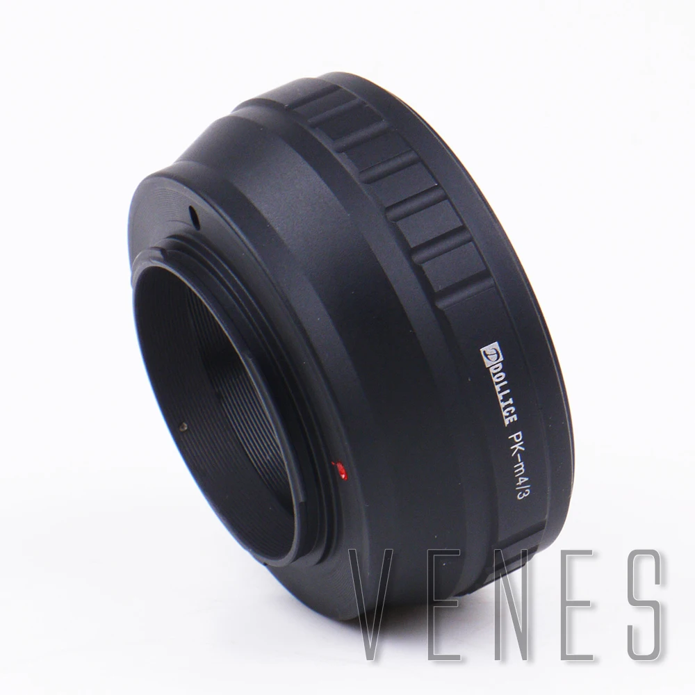 Venes/3 адаптер для объектива Dollice Pentax PK подходит камеры Micro Four Thirds 4/3 Panasonic GX85 GX8|4/3